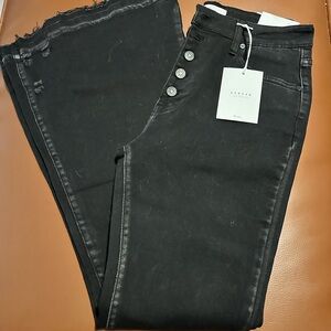 KanCan Black Flare Women's Jeans